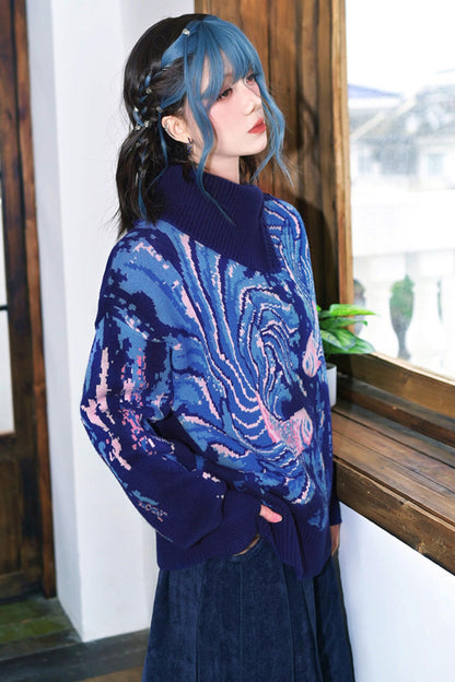 Floating Fin Dream Jacquard Top