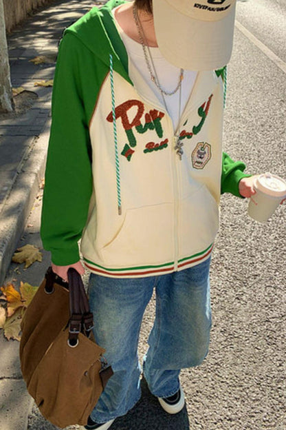 Mori Embroidered Hooded Jacket