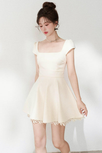 Lace Patchwork Sweet Dress