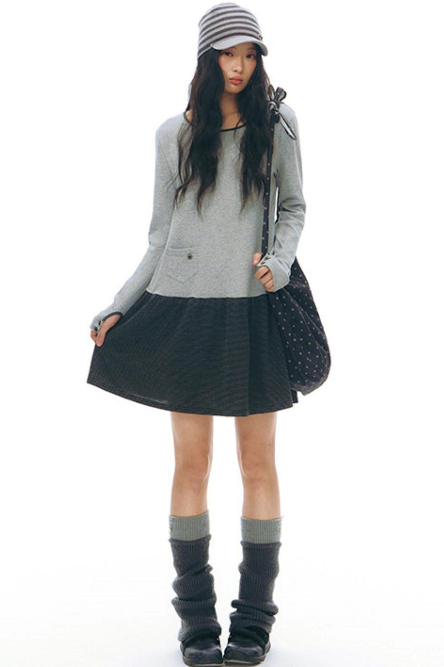 Y2Kロングスリーブワンピース