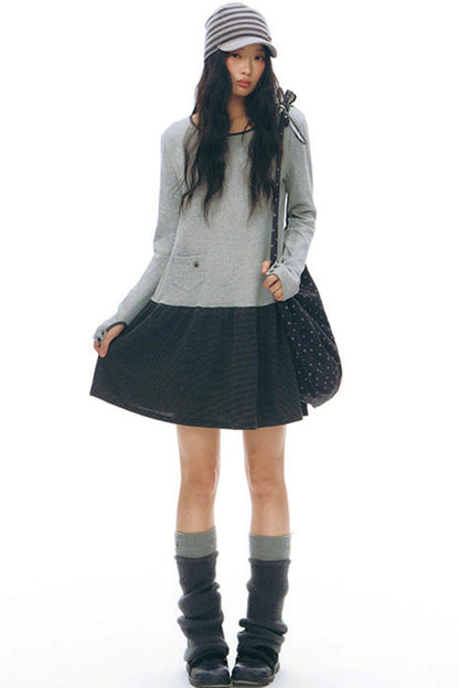 Y2Kロングスリーブワンピース