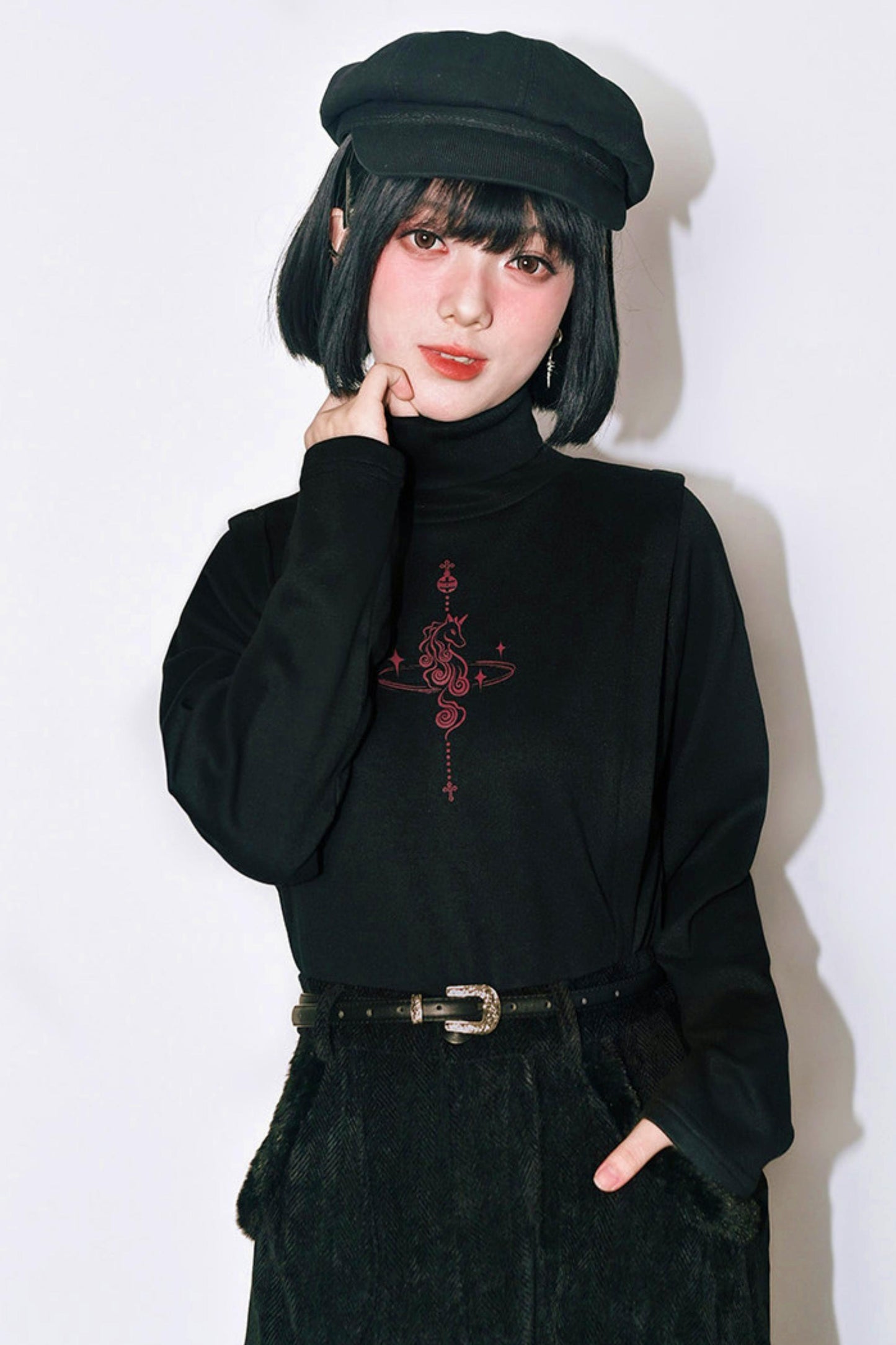 アンブライドチェスハイネックトップス