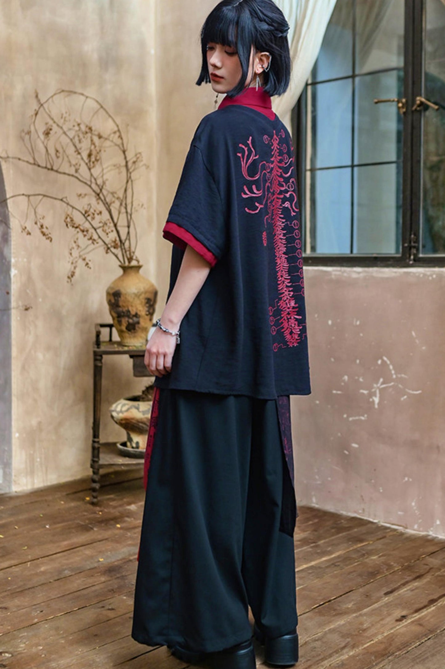 Woven Life Patchwork Pants
