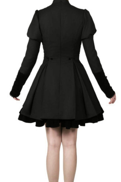 [Vorbestellung] Gothic White Night Kleid + Accessoires