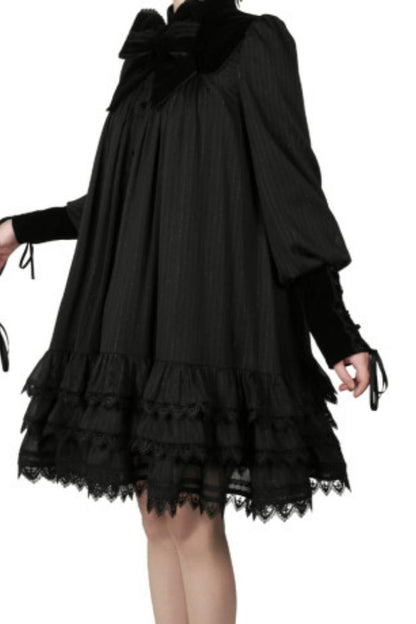 [Vorbestellung] Gothic White Night Kleid + Accessoires