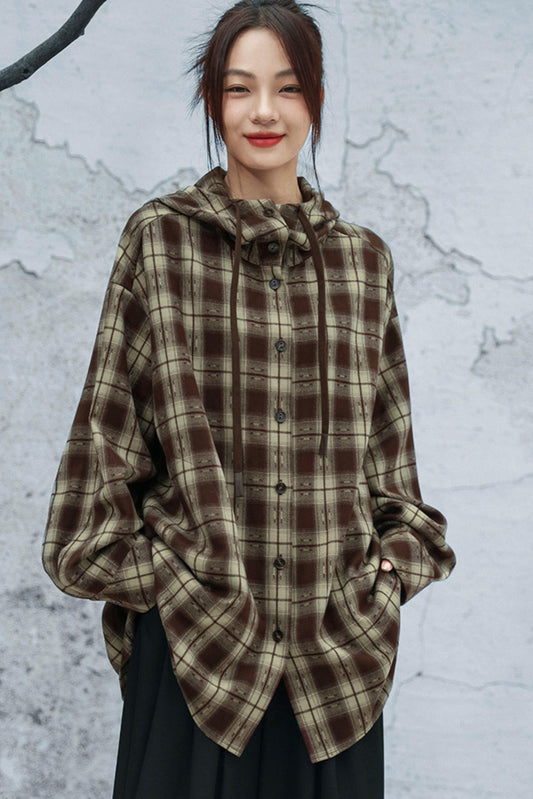 モードフードチェックトップス