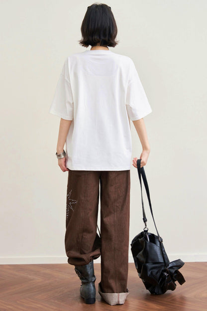 Gravity Museum Printed Top