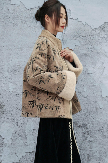 バンブーリーフウールンコート