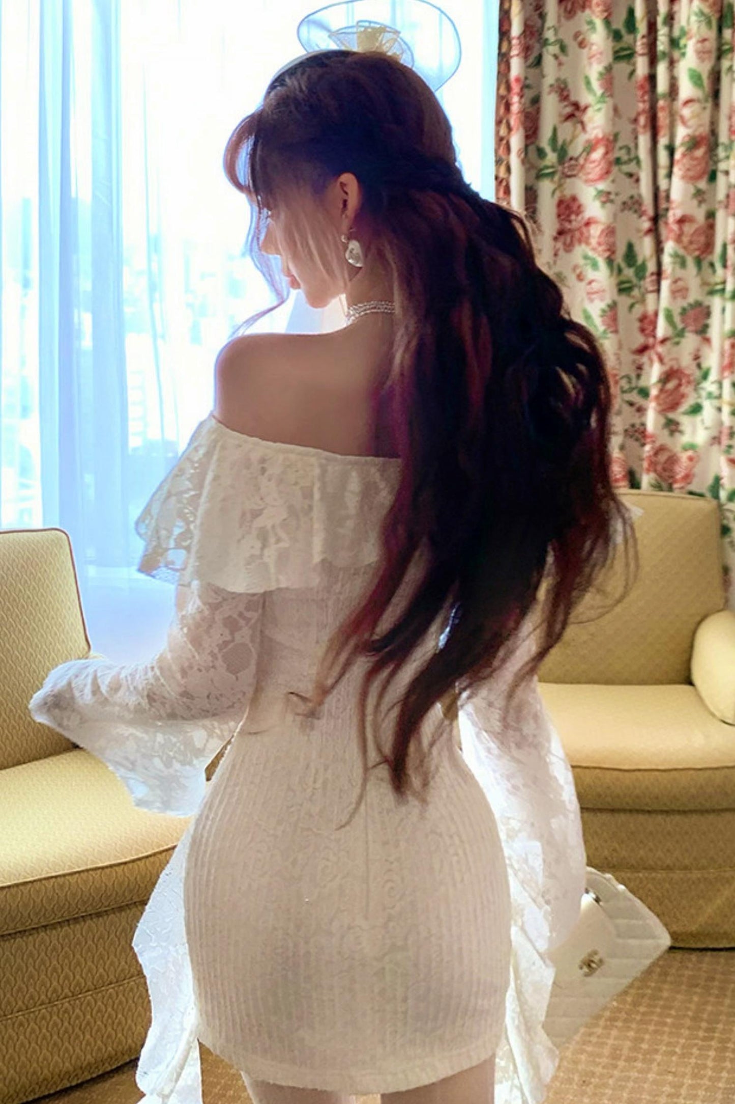 Retro Palace Lace Dress