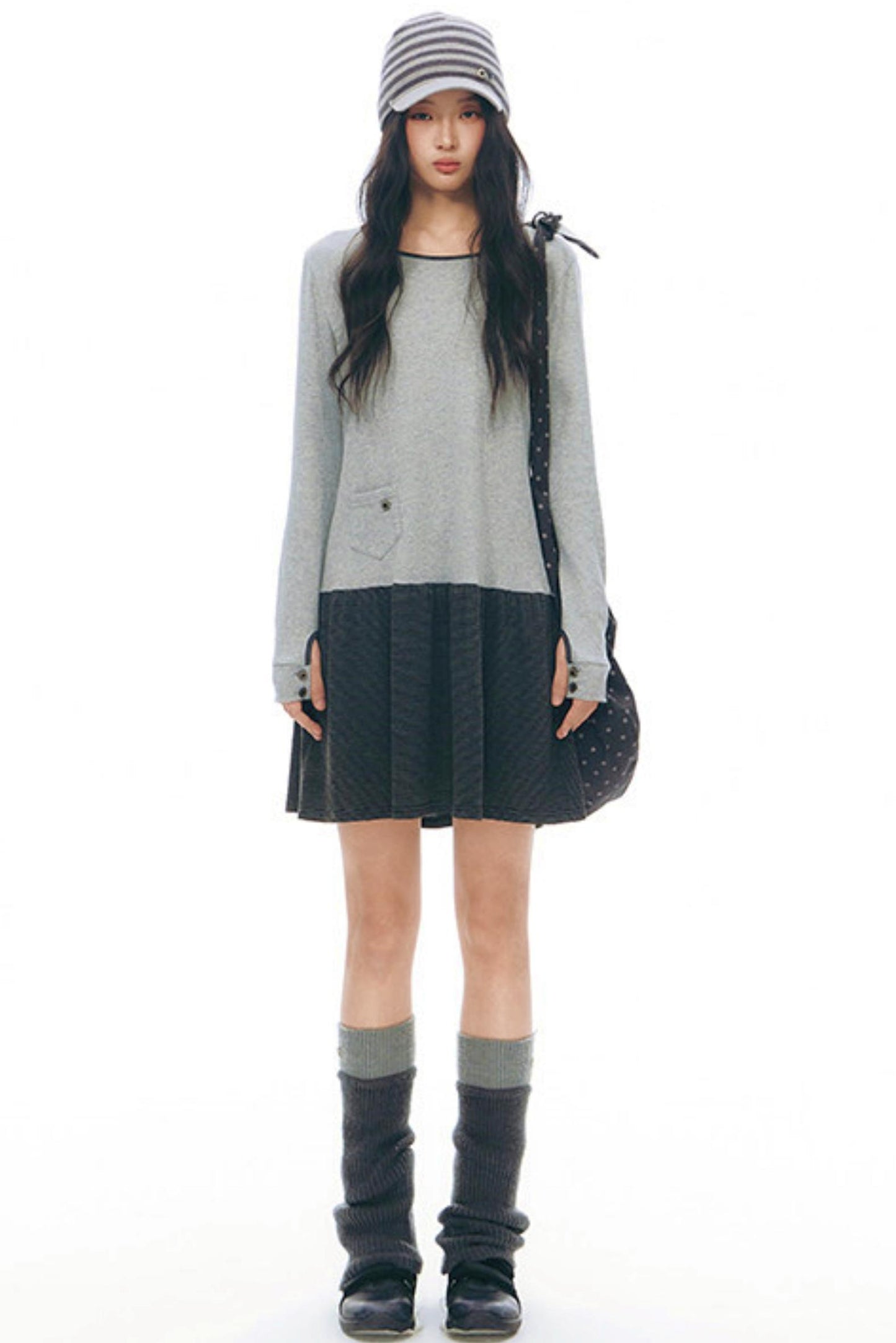 Y2Kロングスリーブワンピース