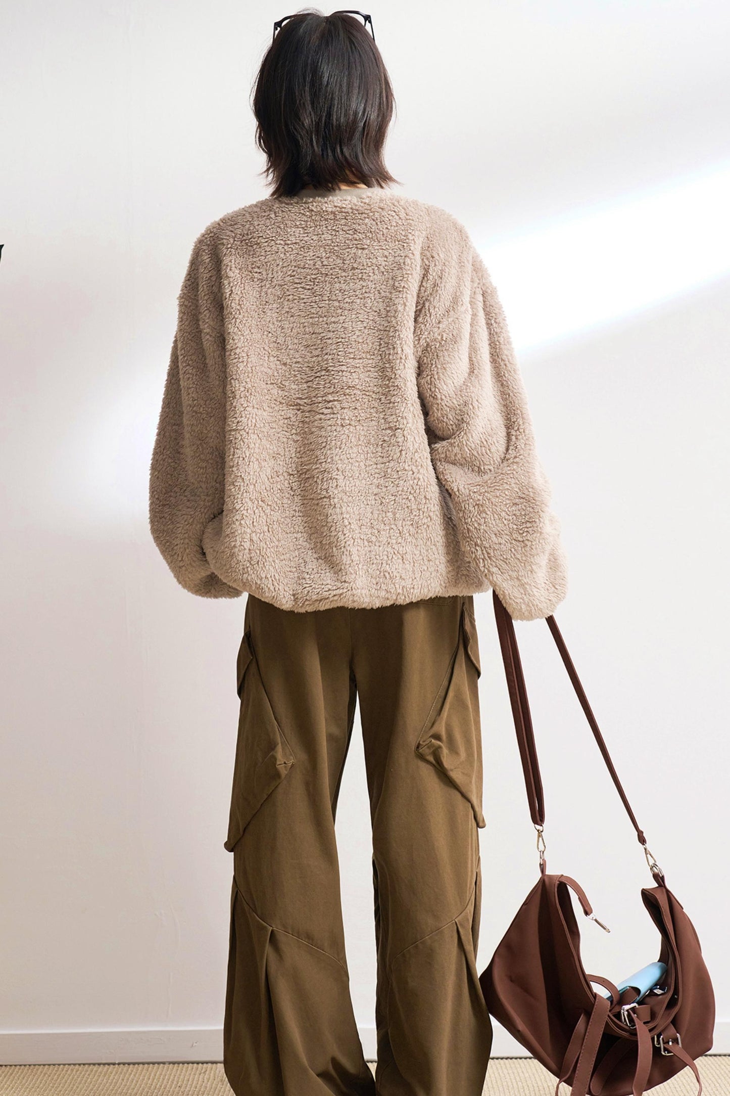 ラージポケットカーゴストレートレッグパンツ