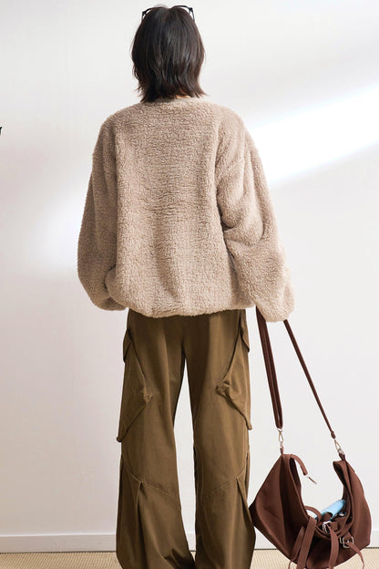 ラージポケットカーゴストレートレッグパンツ