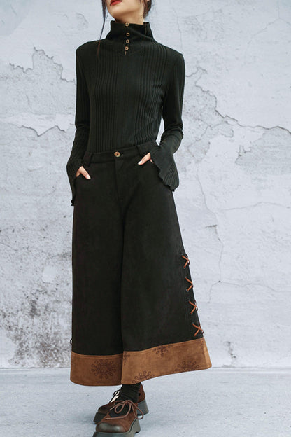 トゥーウェイカラーニットトップ