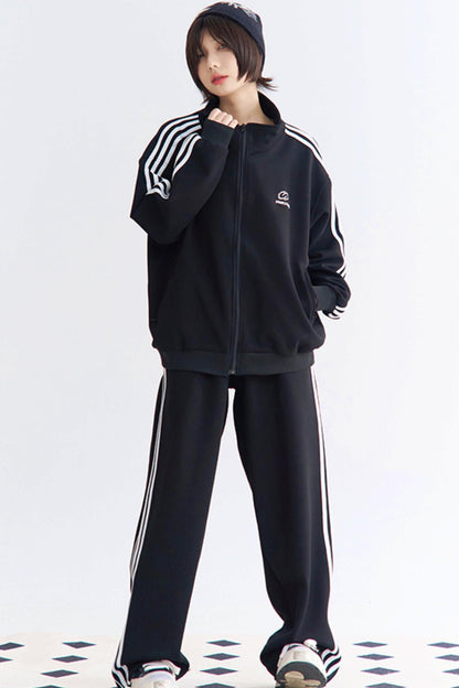 ミュージアムスタイルジップジャケット＋パンツ