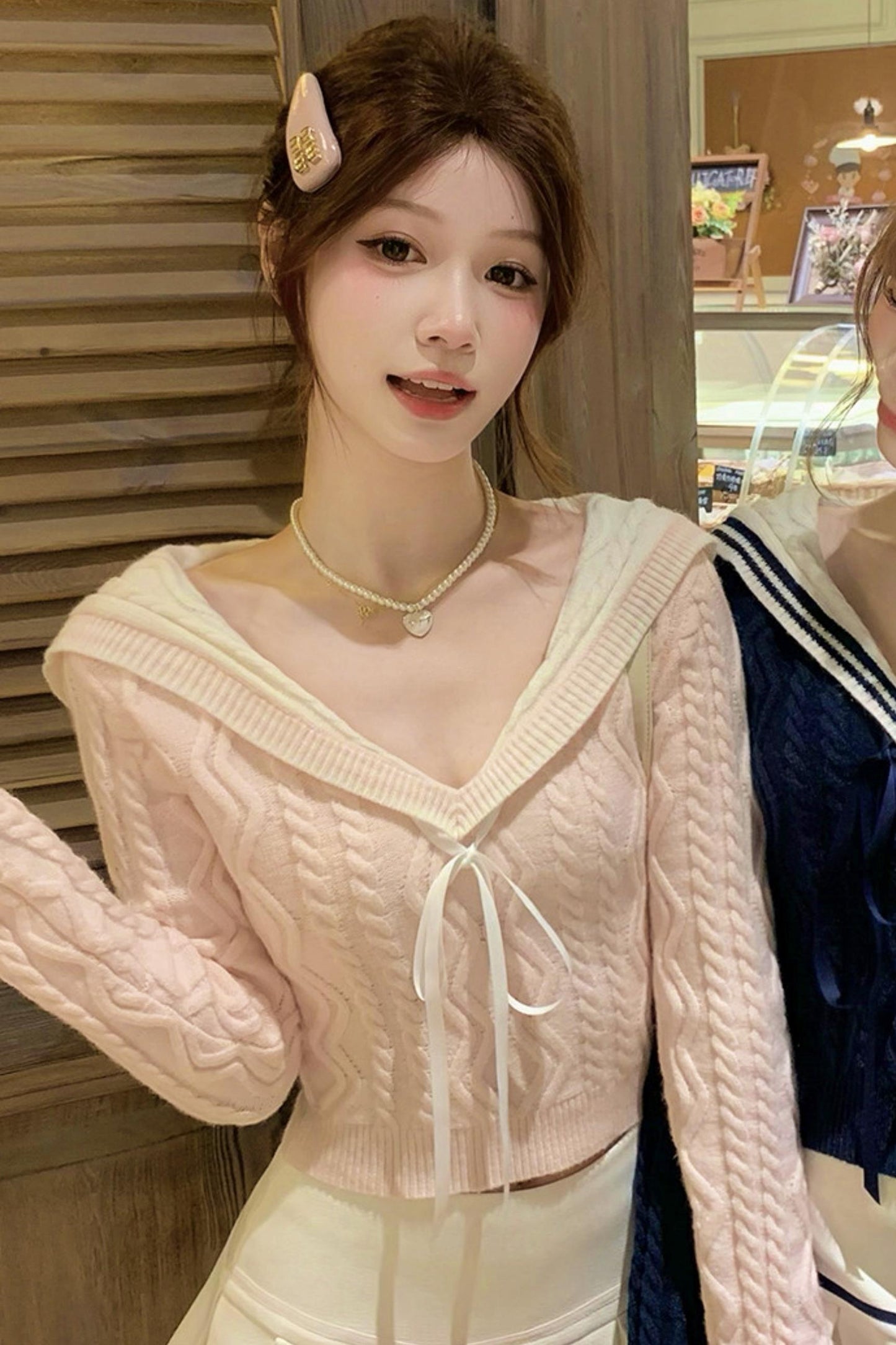 Sweet Sailor Knit + Skirt