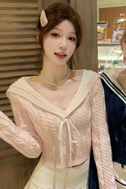 Sweet Sailor Knit + Skirt