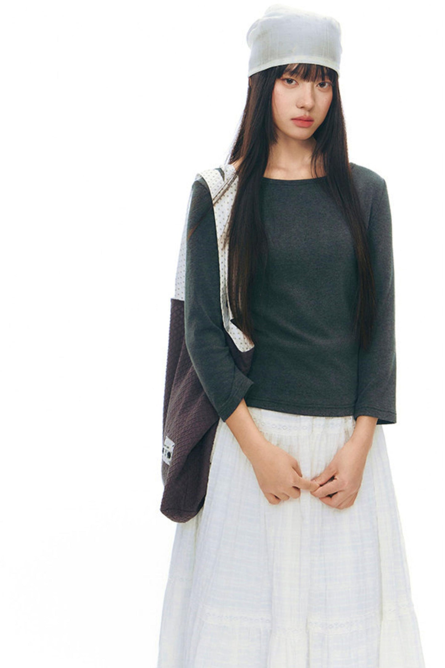 Cut-Out Design Slim Top