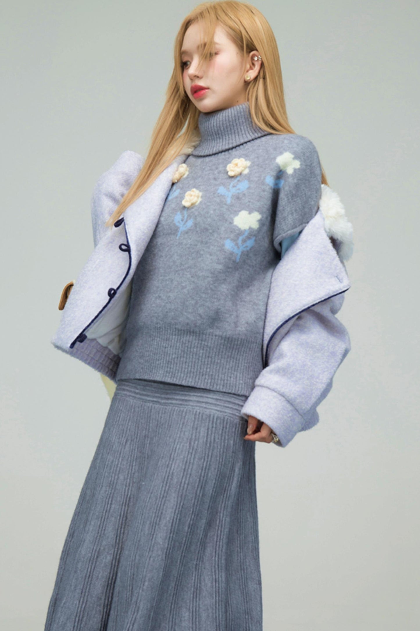 クラウドブルーファーリージャケット