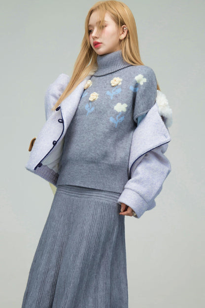 クラウドブルーファーリージャケット