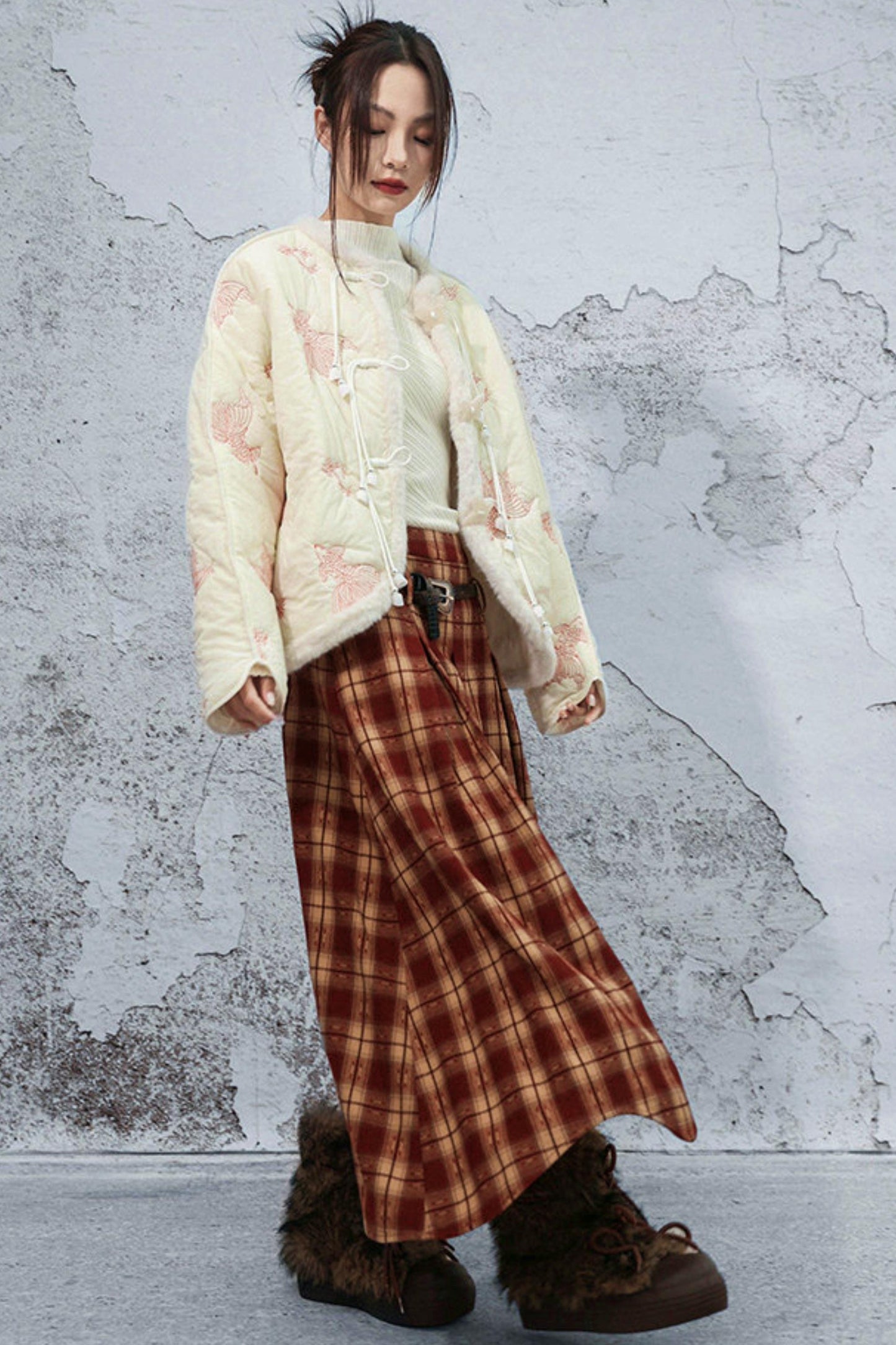 Coy Embroidered Cotton Jacket