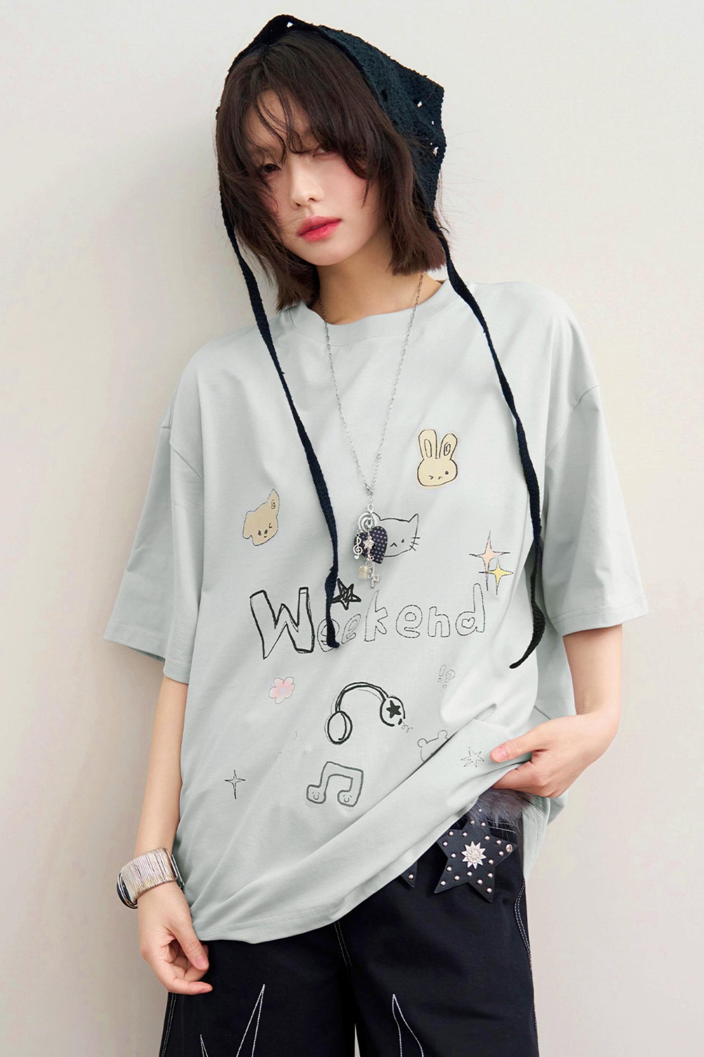 Cute Pet Paradise Loose Top