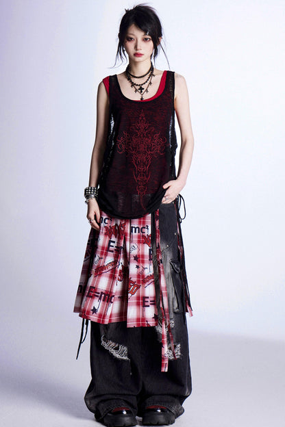 ダークガールシアータンクトップセット