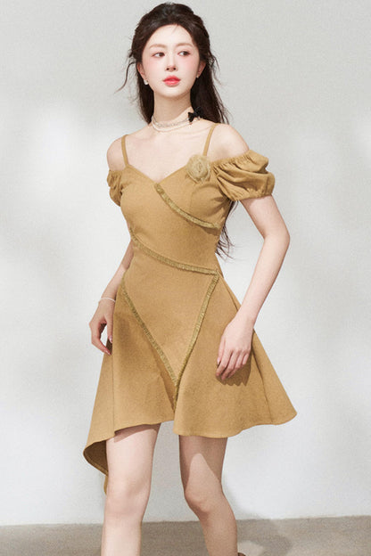 Elegant French Tassel Dress