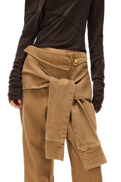 Retro Washed Cargo Pants