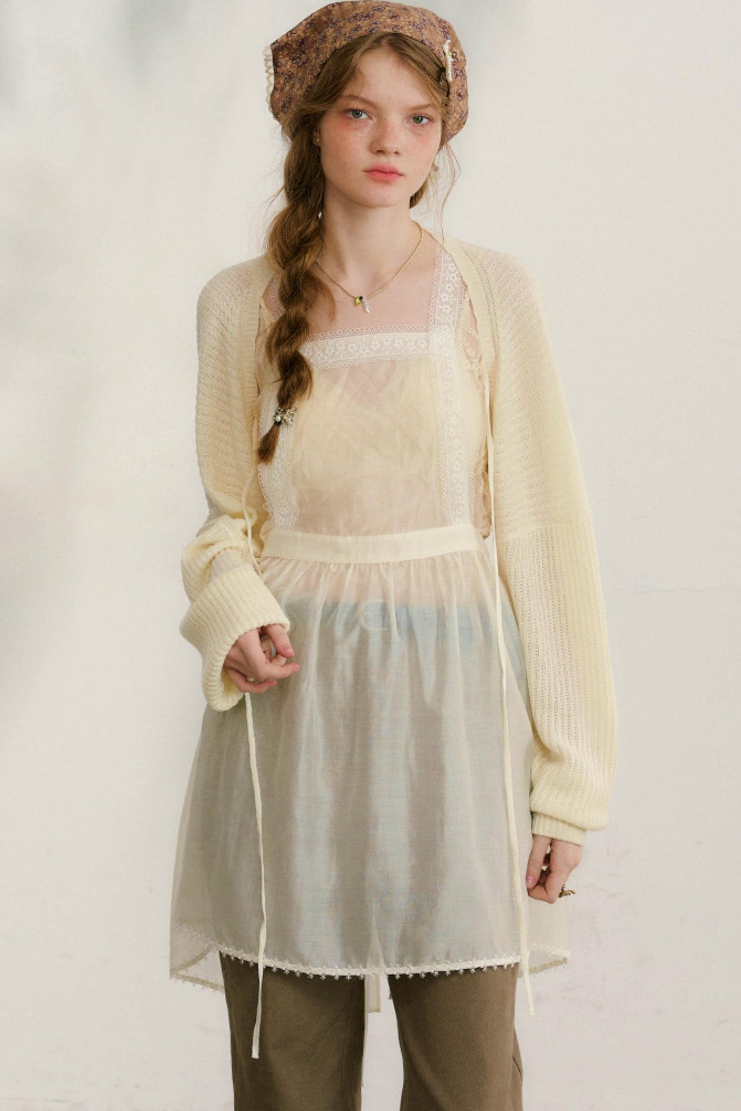 ミストガーデンレースドレス