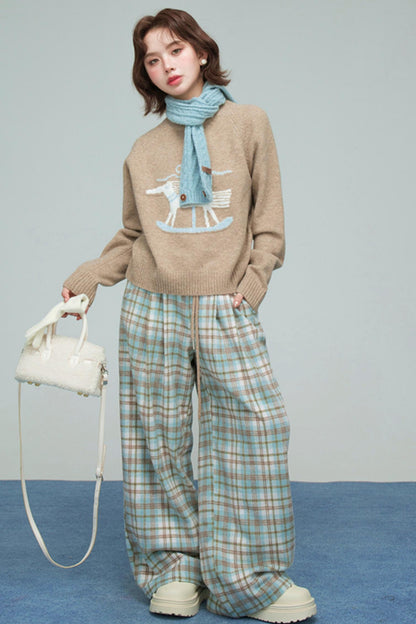 アトモスフェリックスノープレイドパンツ