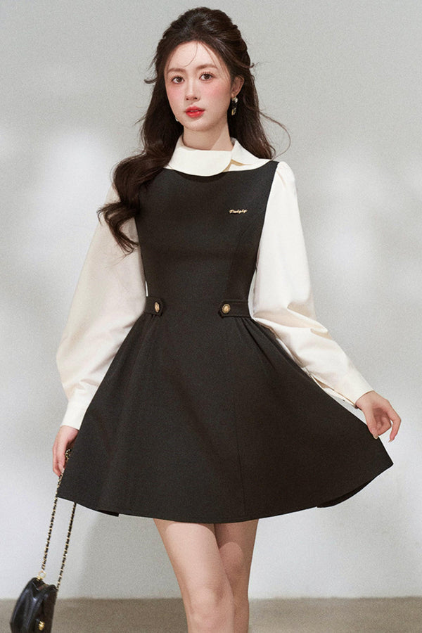 Elegant Hepburn Little Black Dress