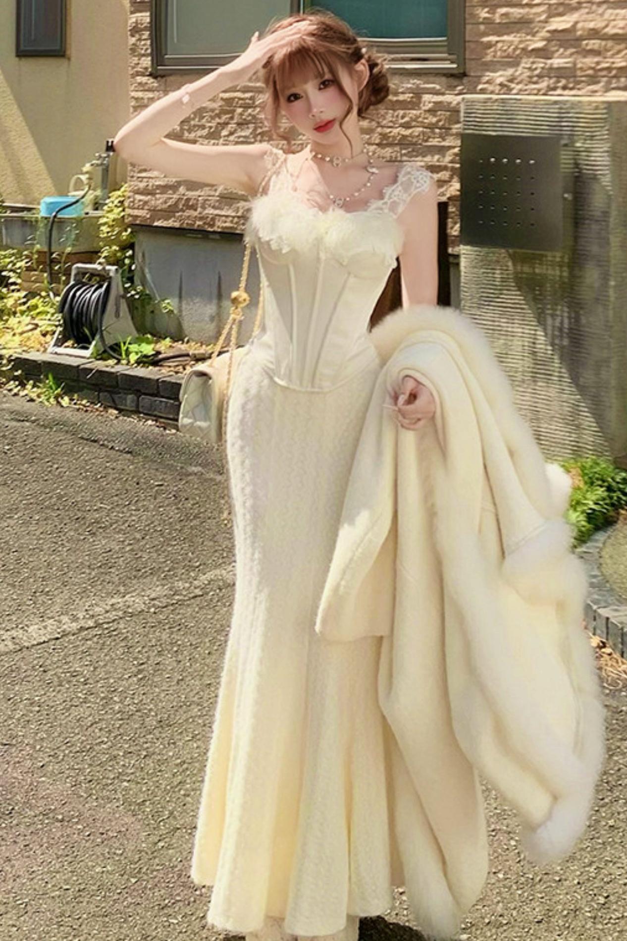 Feather Dream Corset + Somermaid Skirt