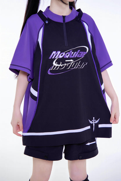 Pre-Order Item: Y2K Subculture Cyber T-Shirt + Shorts + Leg Covers
