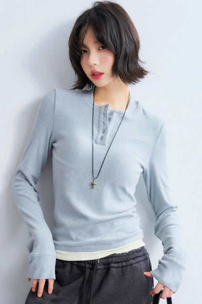 Soft long sleeve tops