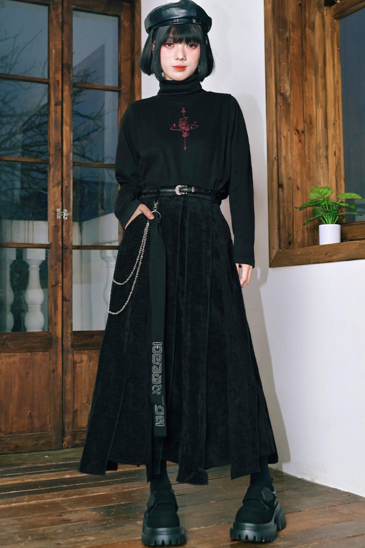 アンブライドチェスハイネックトップス