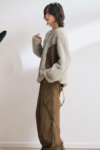 ルーズポーラーフリーススウェット