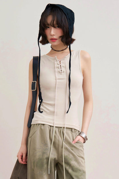 Reverse Slim Fit Tank Top