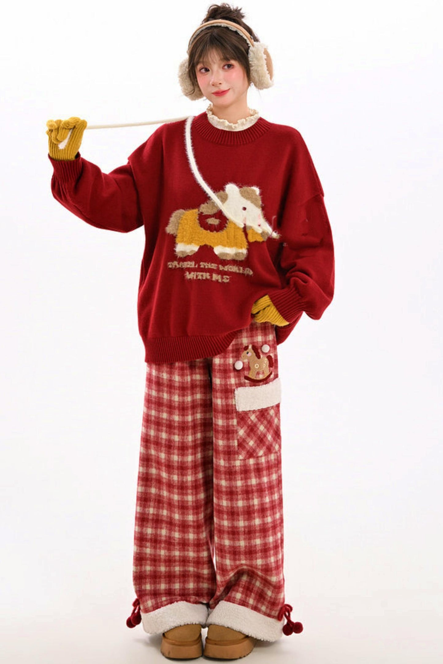 Little Horse Retro Top