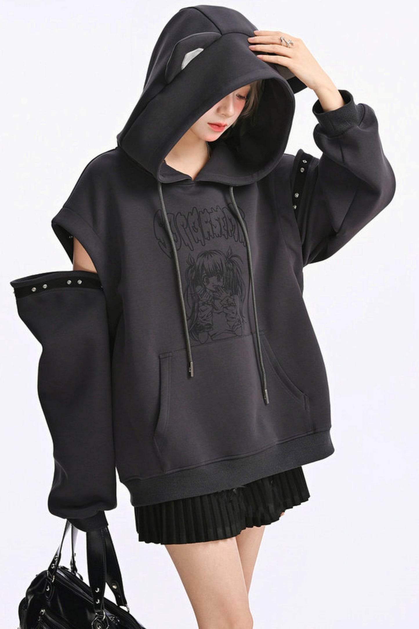 Sweet Cartoon Hooded Tops