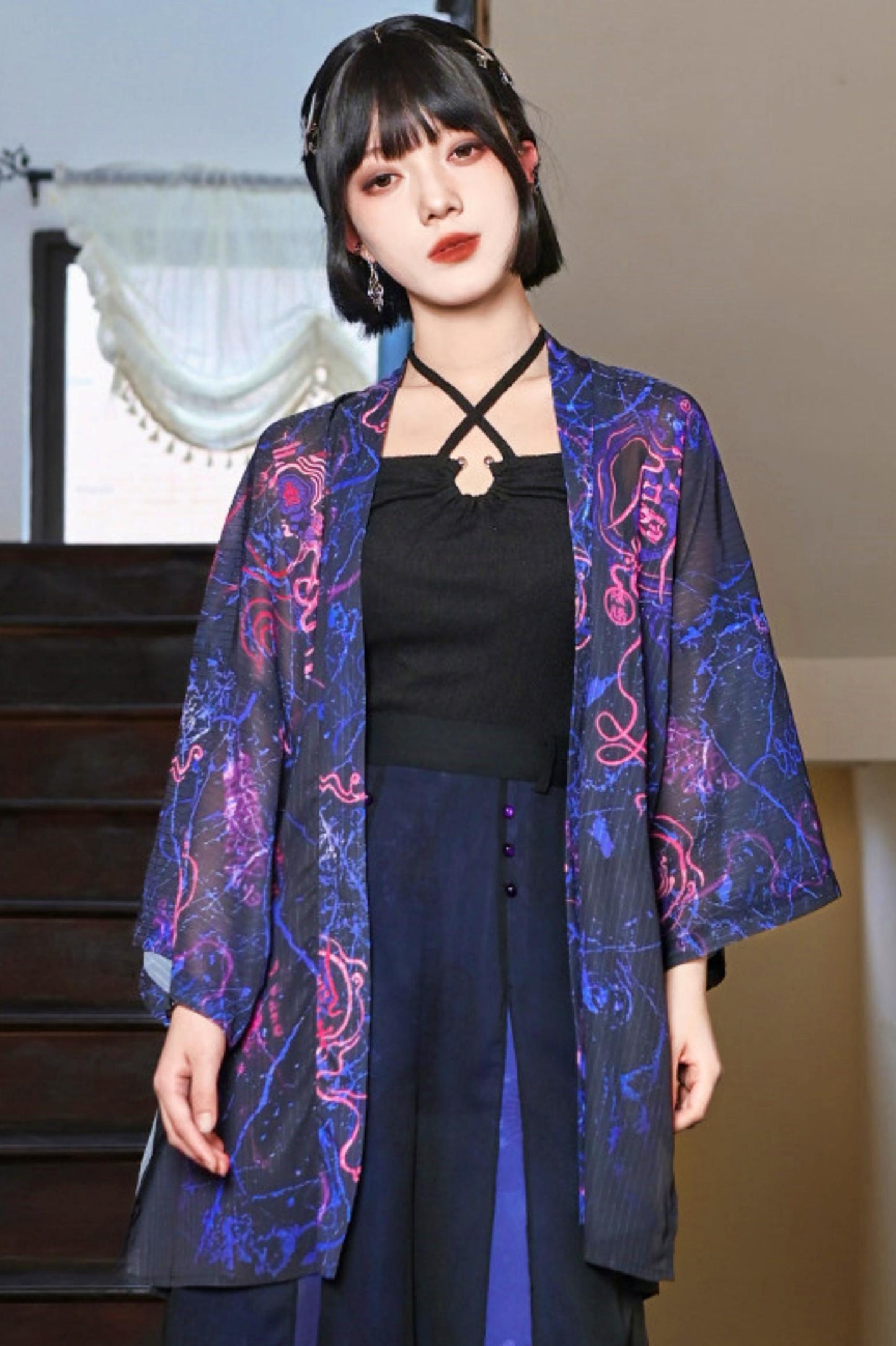 Weaving Life Chiffon Cardigan