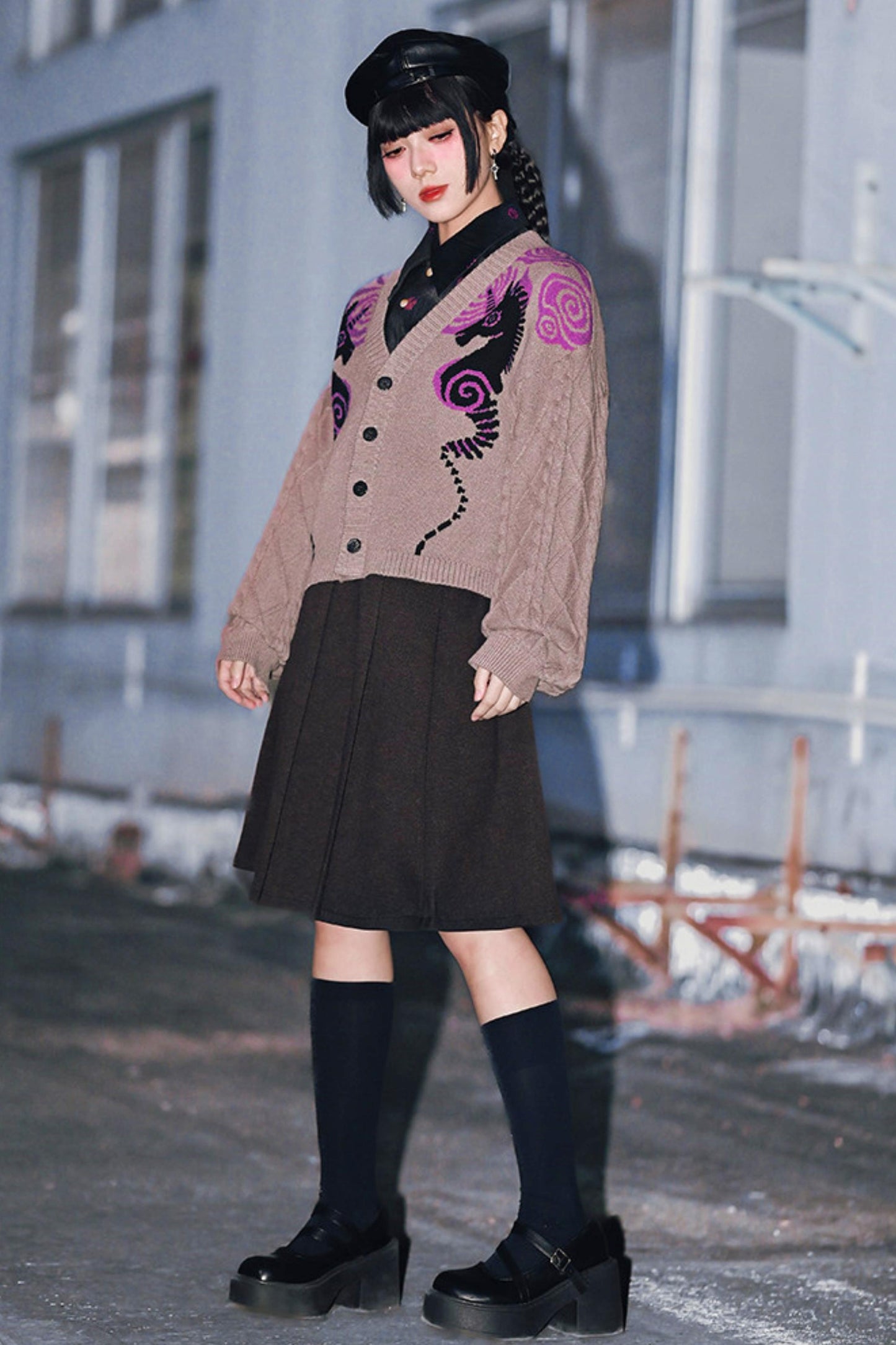 シックプリーツスカート