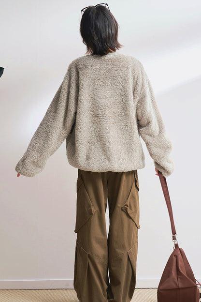 ルーズポーラーフリーススウェット