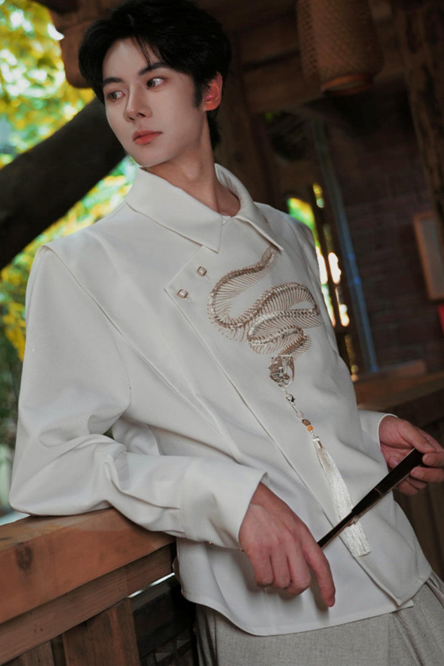 Snake Bone Prince Blouse