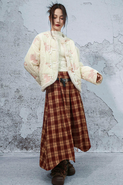 Coy Embroidered Cotton Jacket