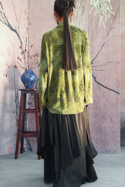 Dark Romantic Satin Skirt