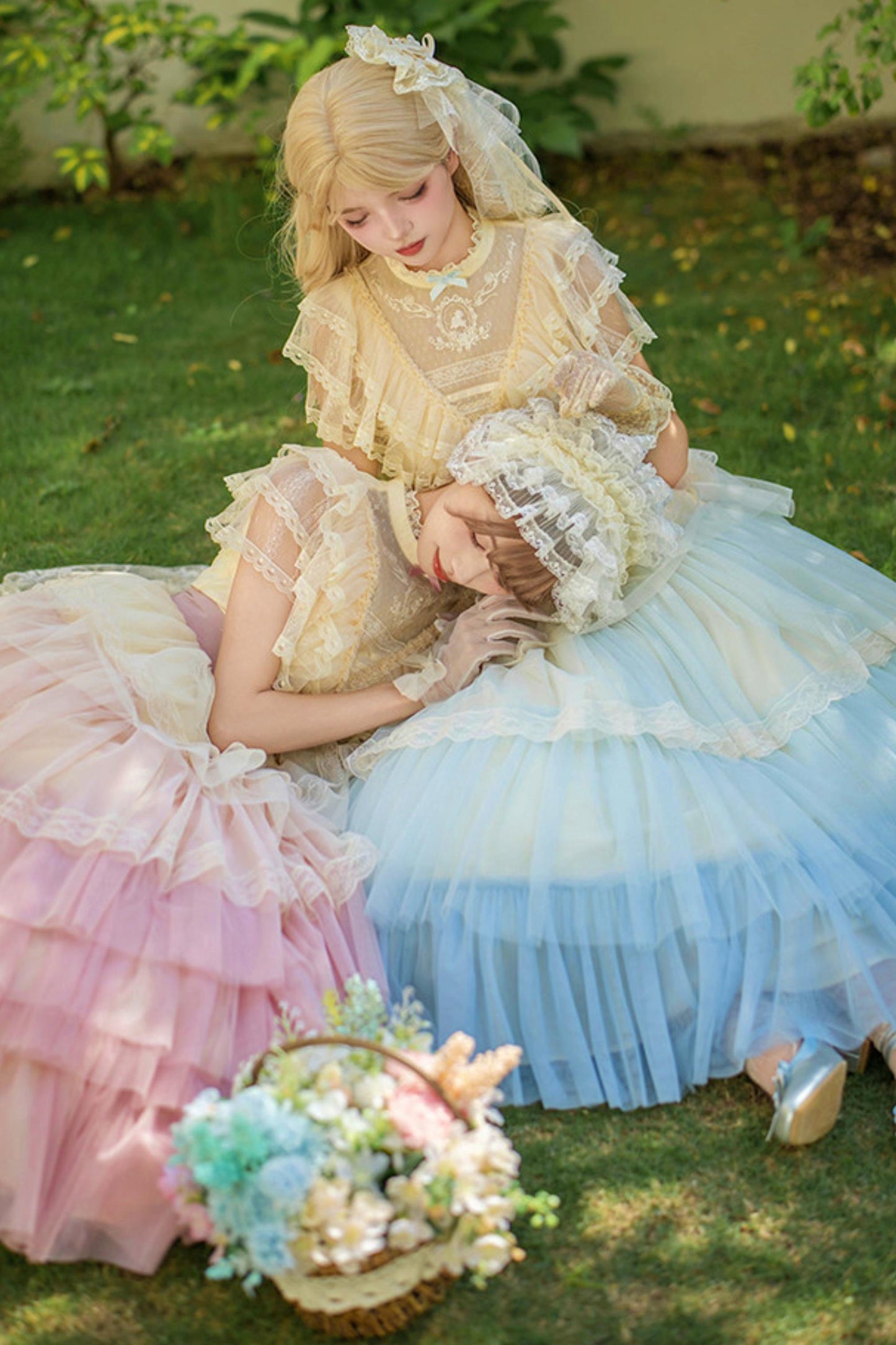 Sweet Gradient Princess Dress + Accessories