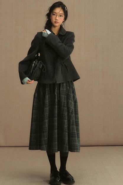 レトロウールンブレザー