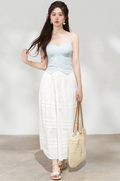 Lace Slim-Fit Camisole Top