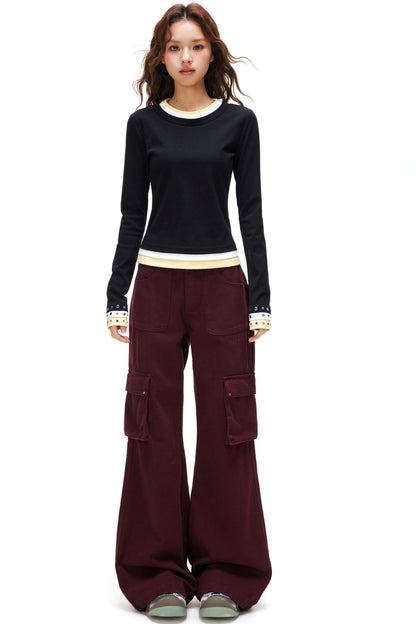 レトロモードカーゴパンツ