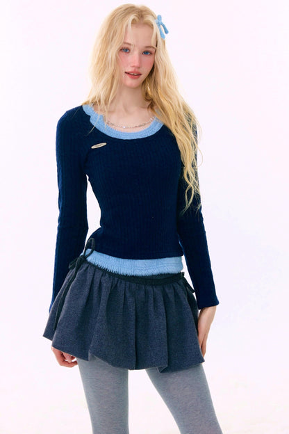 American Retro Slim Tops